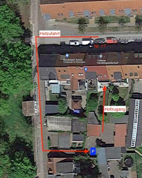 Freundliche Wohnung Mit Parkplatz Und Terrasse Neubrandenburg Eksteriør billede
